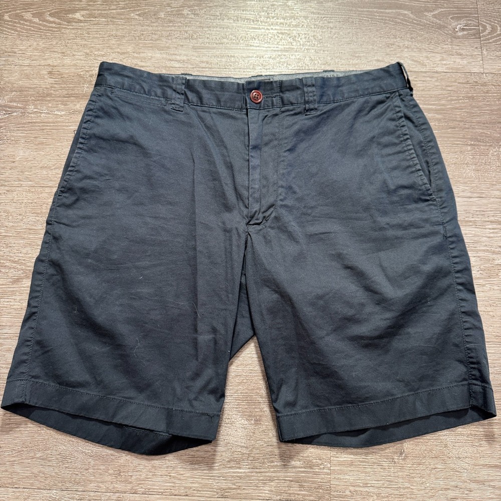 J Crew Shorts Mens 32 Blue Chino Cotton Stretch 9
