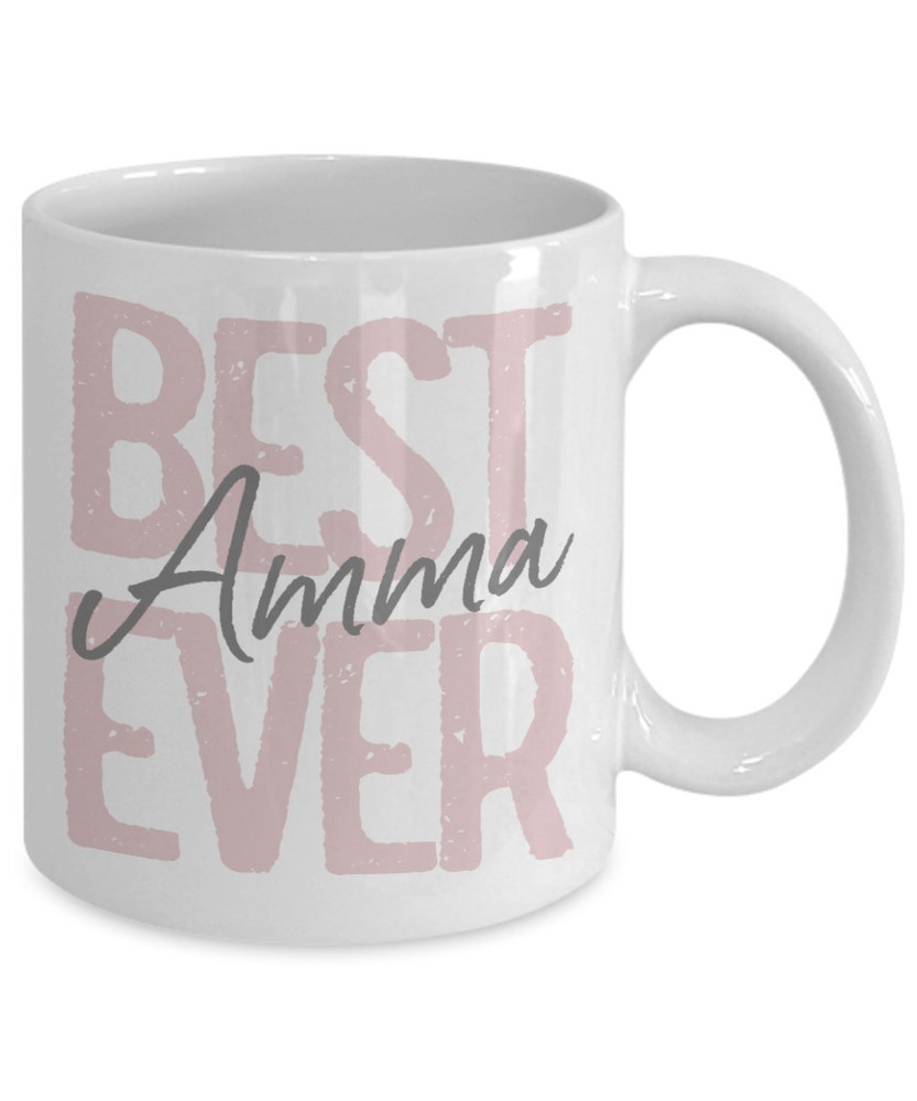 Amma Coffee Mug - Perfect Mother's Day Gift for Mom or Grandma