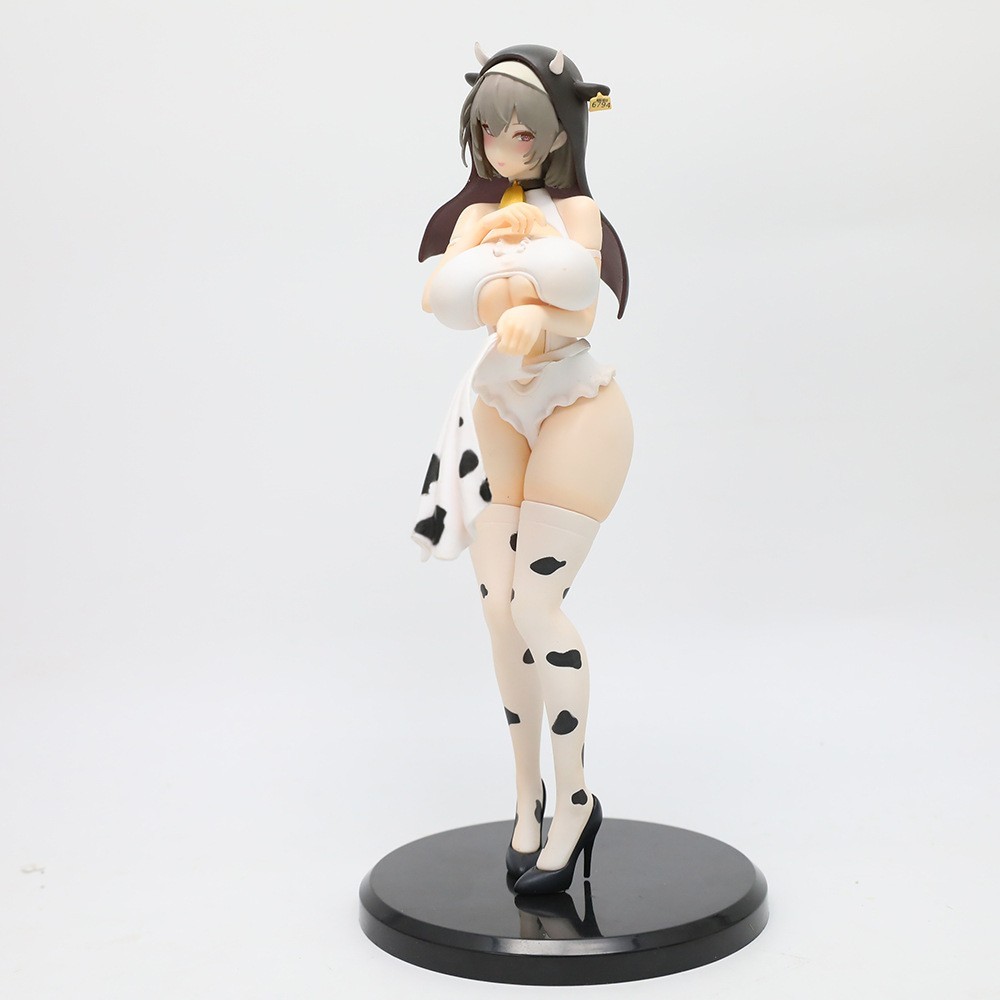 Anime Hentai Sexy Cow Girl Figure PVC Collection Model Statue Toy 23cm No Box