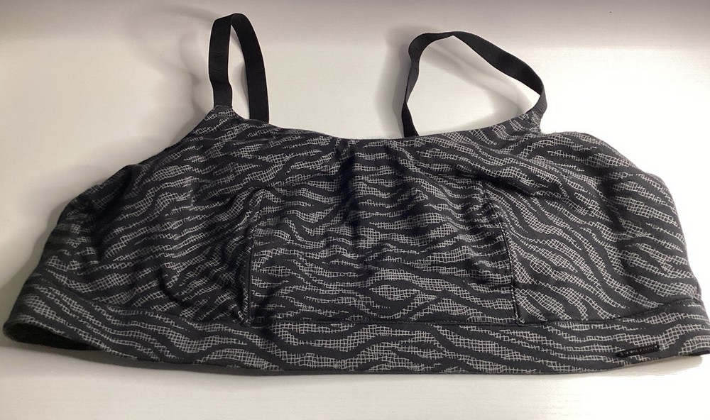 Savage X Fenty Women's  Low Impact Sports Bra  Black  Pattern Size 3X