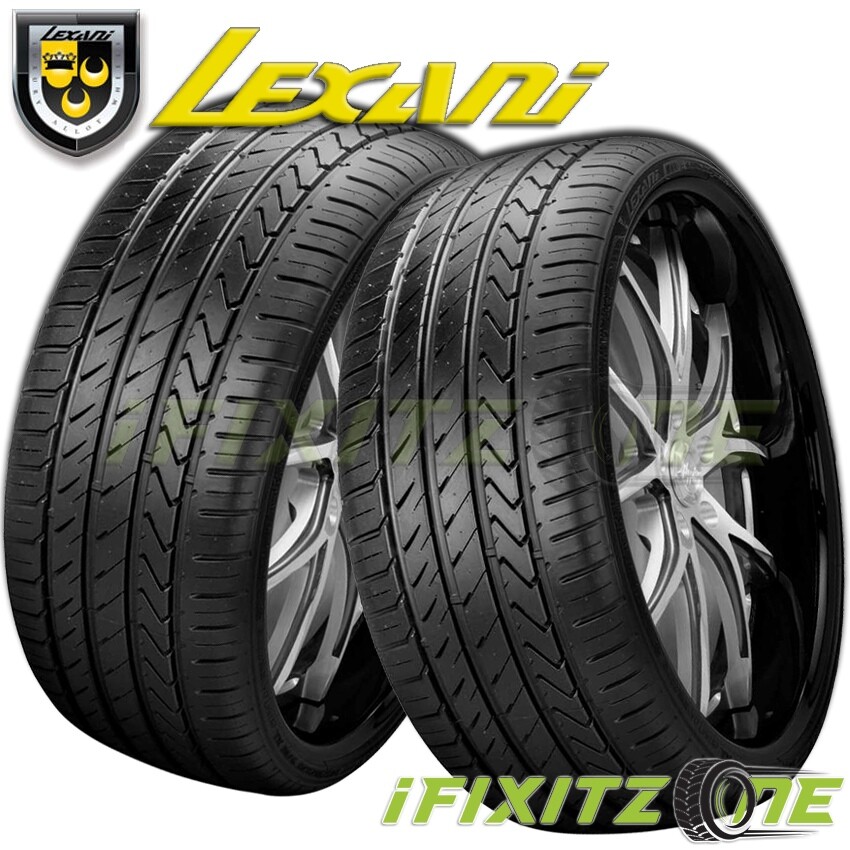 2 Lexani LX-Twenty 255/60R19 109H Tires, UHP Performance, All Season, 30K MILE