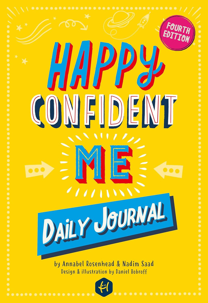 Happy Confident Me: Daily JOURNAL - Gratitude and Growth Mindset Journal That Bo