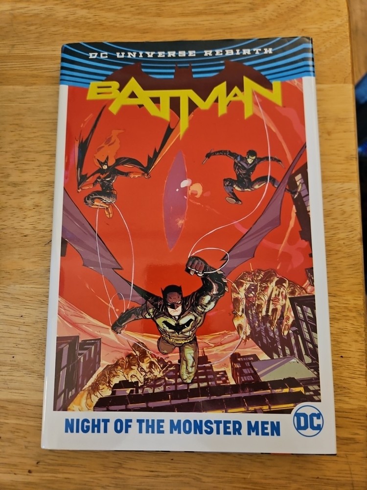 Dc Universe Rebirth Batman Night Of The Monster Men Hardcover Book