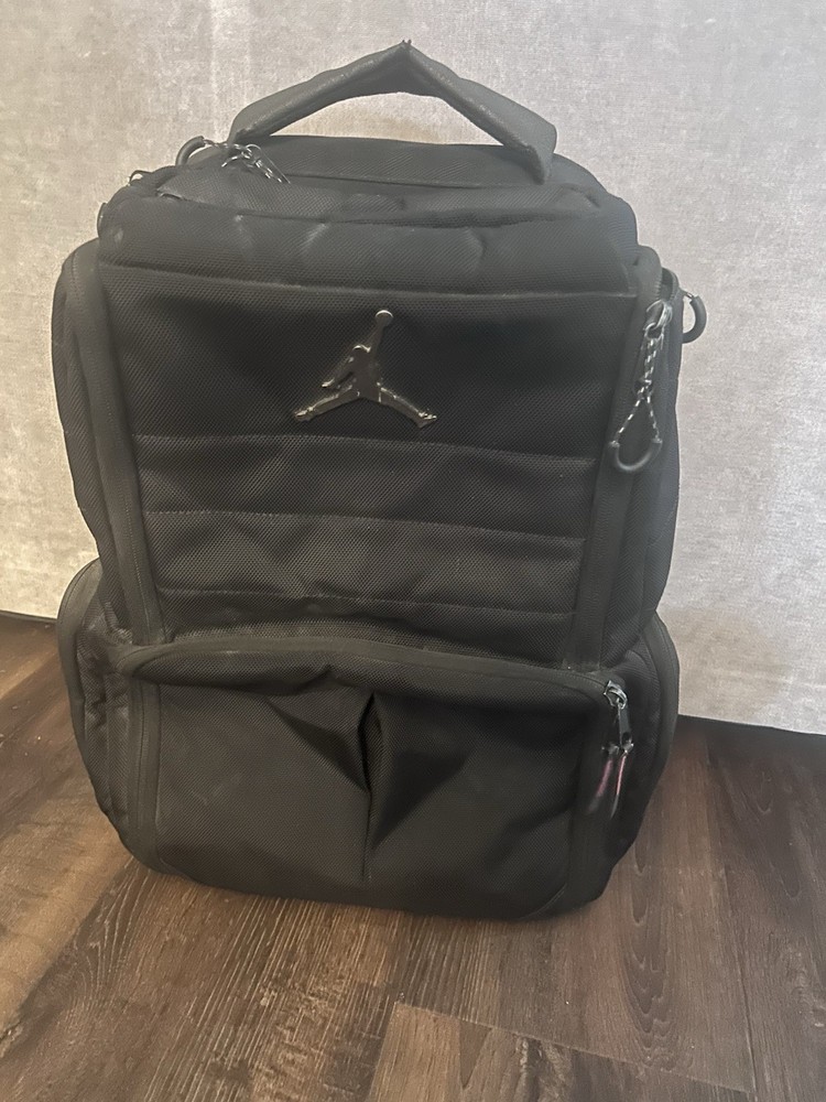 Nike Air Jordan Collector Backpack (31.5L) Black  Large  Sports Bag/ Laptop Bag