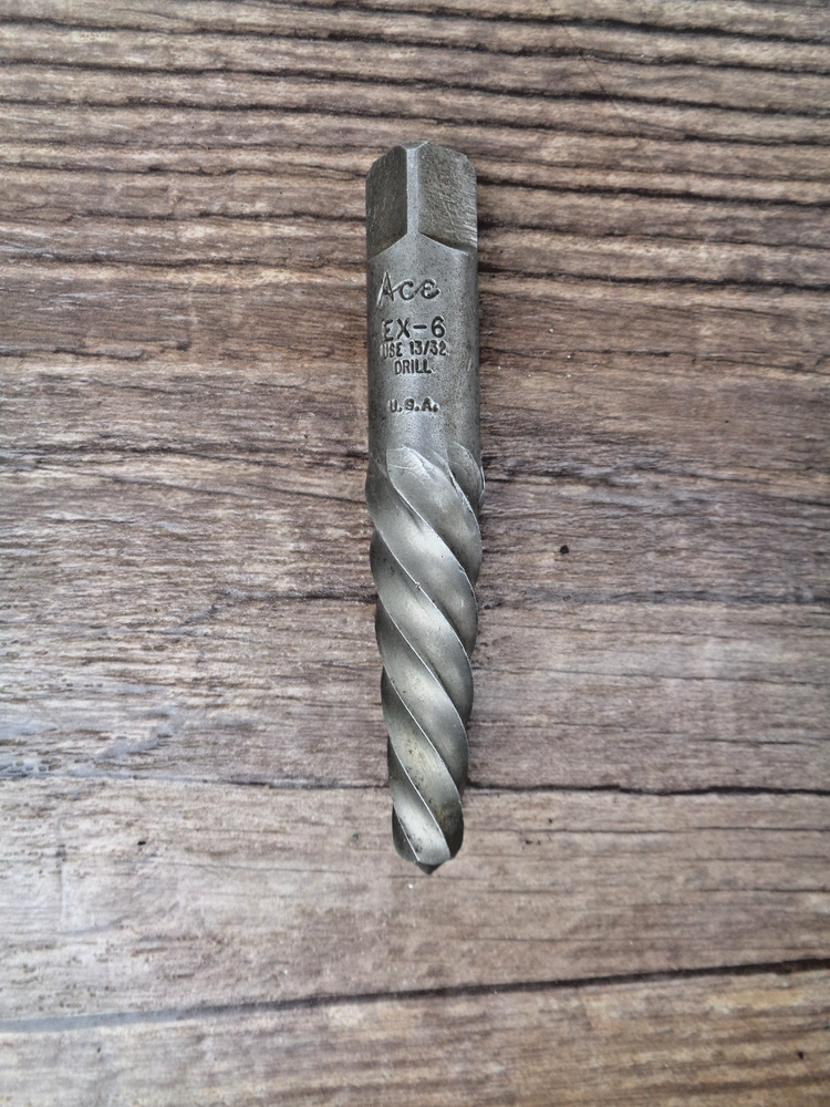 Ace EX-6 Screw Extractor Bit for 13/32