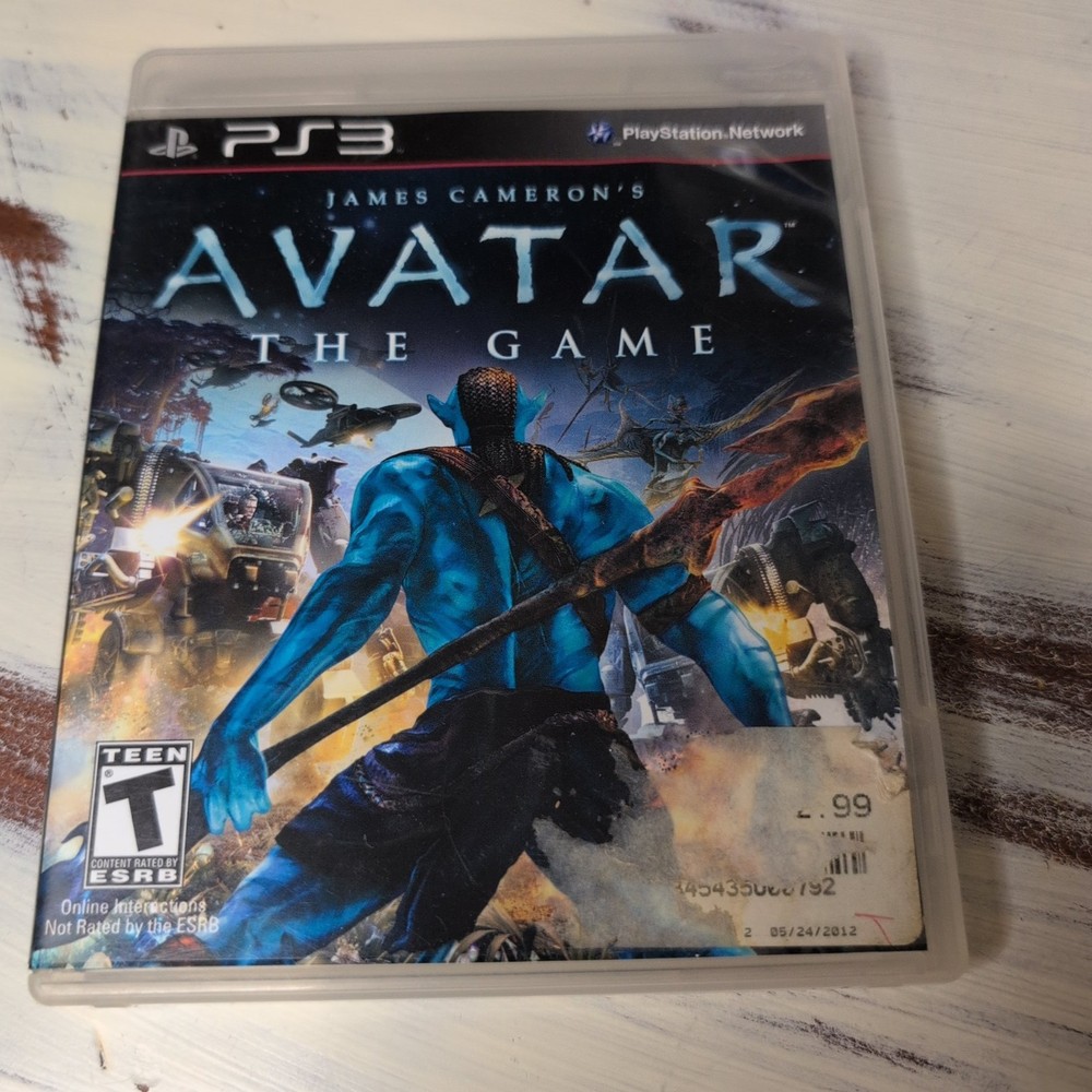 Avatar The Game PS3 Sony PlayStation 3 CIB Complete Tested w/ Manual Video Game