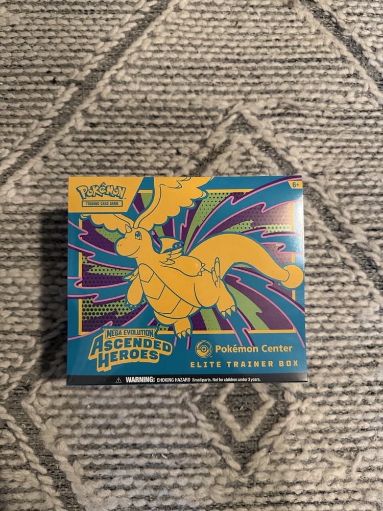 Pokemon Center Ascended Heroes Elite Trainer Box ETB Sealed New