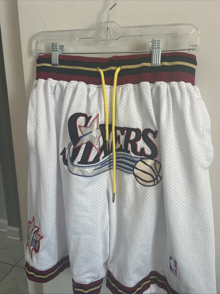 Philadelphia 76ers NBA Basketball Shorts Just Don XL