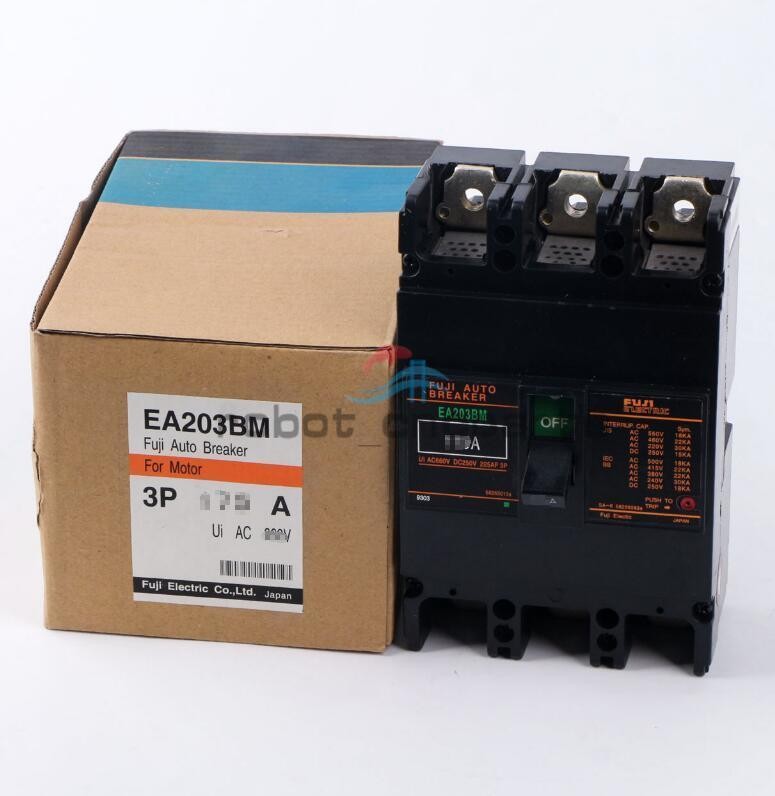 1PC EA203BM 3P 125A Fuji Electric Industrial Automation Auto Circuit Breaker New