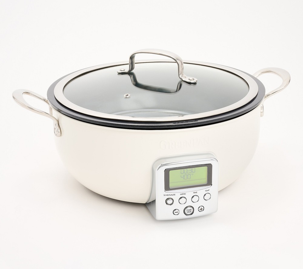 GreenPan Essential Smart Electric 6QT Skillet Pot
