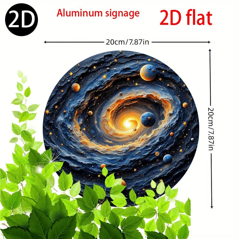 Space Themed Rotating Stars Planets Wall Art