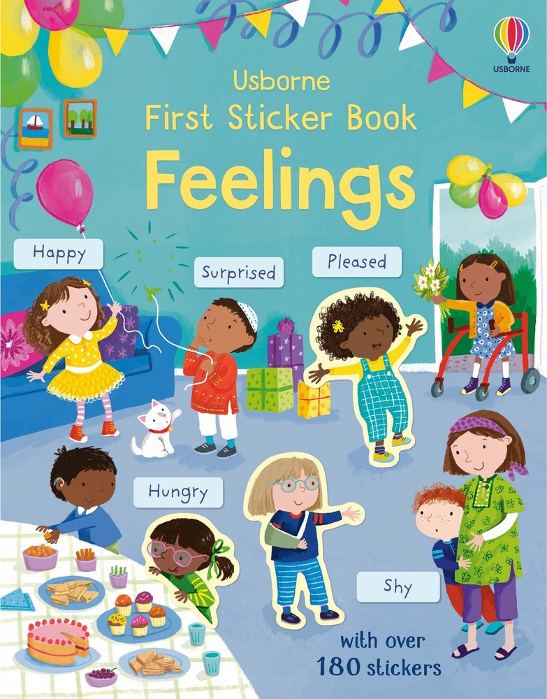 First Sticker Book Feelings: An Interactive Activity Book About Emotions for Ki,