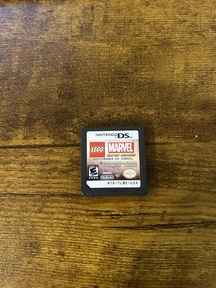 Lego Marvel Super Heroes: Universe In Peril — Nintendo DS Video Game