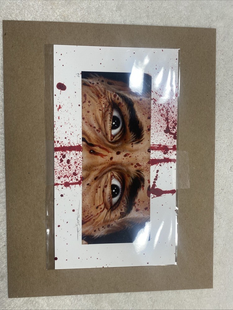 Jason Edmiston EWAF Patrick Bateman American Psycho Eyes Without A Face