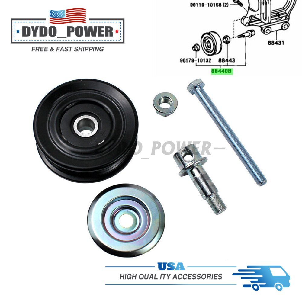 A/C Drive Belt Tensioner Pulley Kit for Toyota CAMRY T100 COROLLA PRADO RAV4