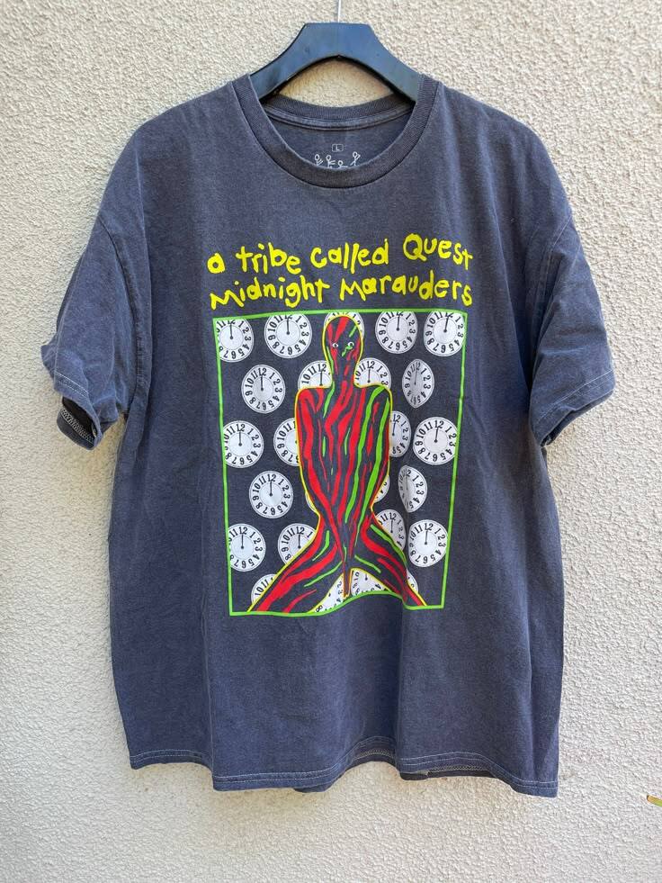 A Tribe Called Quest Midnight Marauders Navy Short sleeve t shirt NH12453