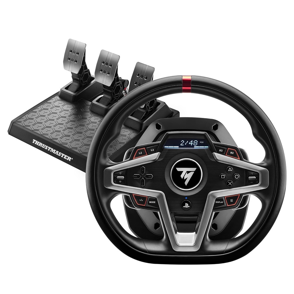 THRUSTMASTER T248P Force Feedback Racing Wheel (compatible w/ PS5 PS5 Pro PS4...