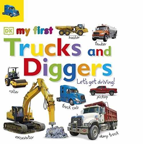 Tabbed Board Books: My First Trucks and Diggers: - Board book, by DK - Very Good