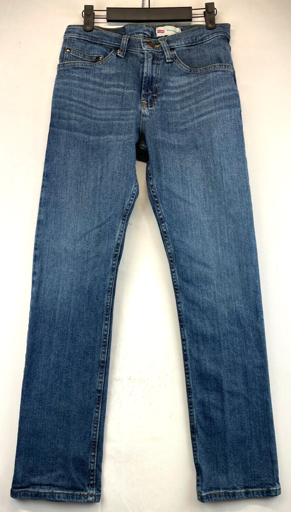 Wrangler Jeans - Mens Size 28 x 30 - Blue - Slim Straight - Mid Rise (2545)