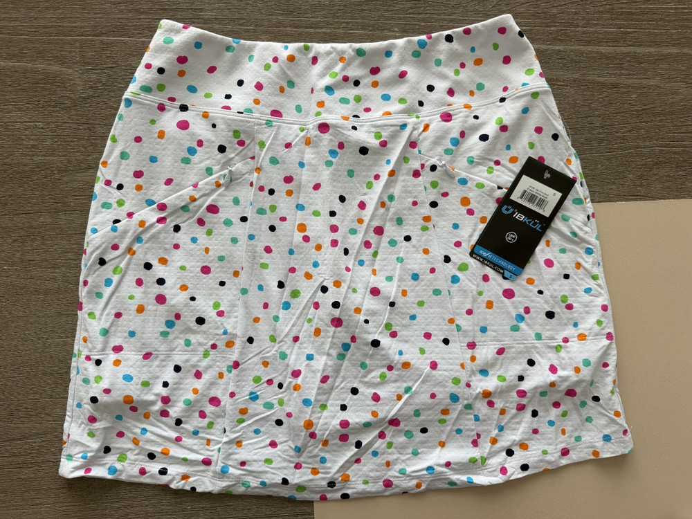 Womens Ibkul Golf Skort Skirt / Nwt / Small