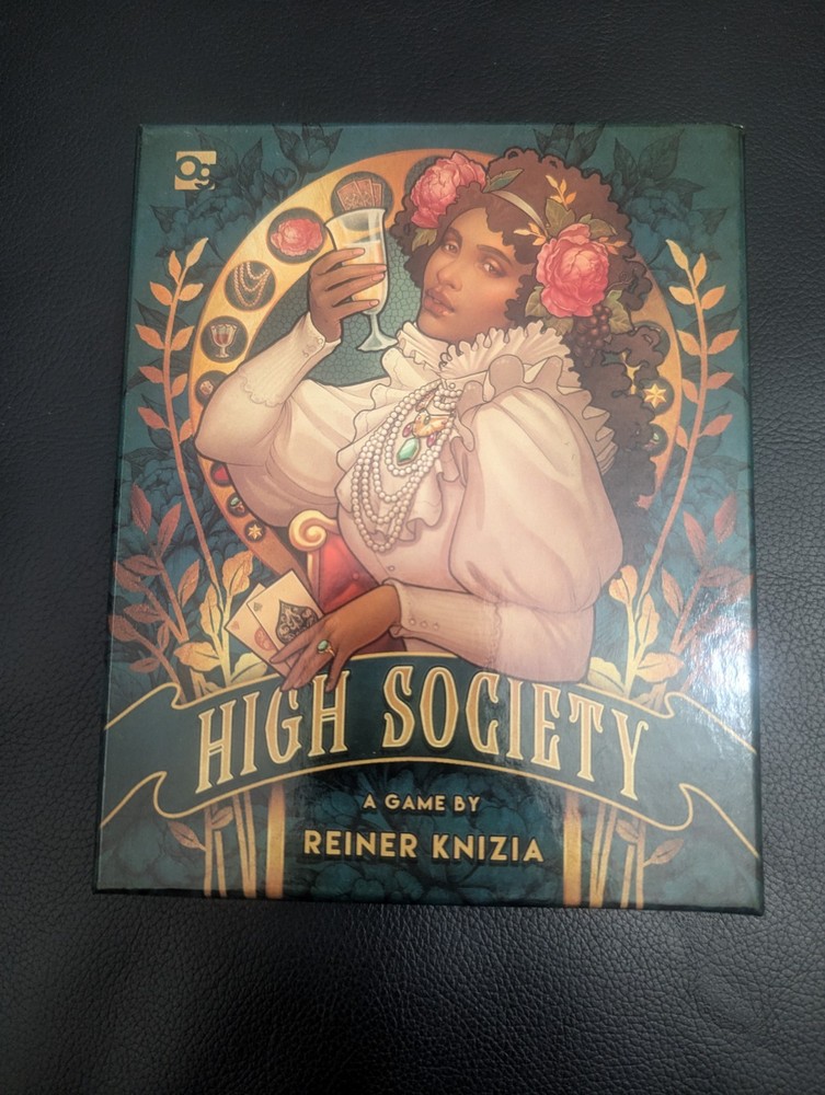High Society Board Game by Reiner Knizia - Ospery Edition - complete