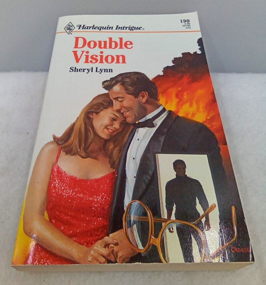 Harlequin Intrigue Paperback Double Vision by Sheryl Lynn #190 1992 Preowned