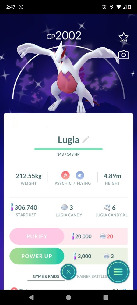 Pokémon Pokémon GO Android Online Play Account/Screenshots Bundle