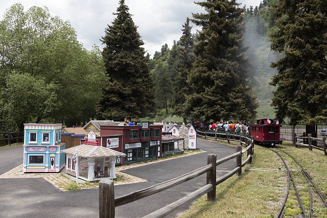 Morrison Colorado Tiny Town Railroad 2016 Miniature Village Train Ride