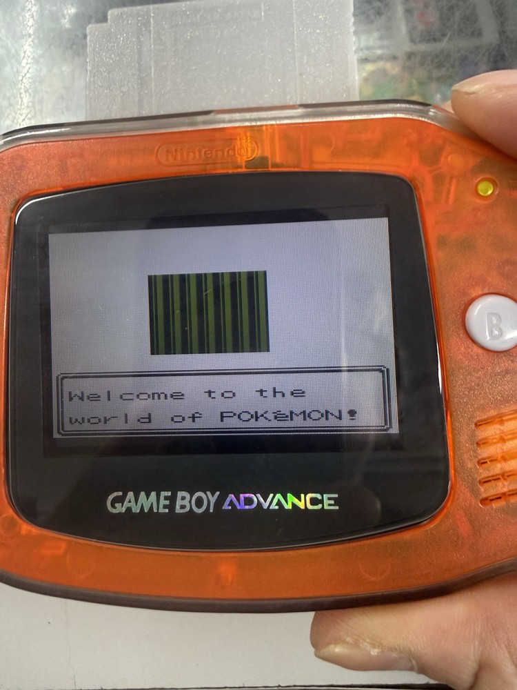 Pokemon Silver Version Nintendo Gameboy Authentic Cartridge Flaw