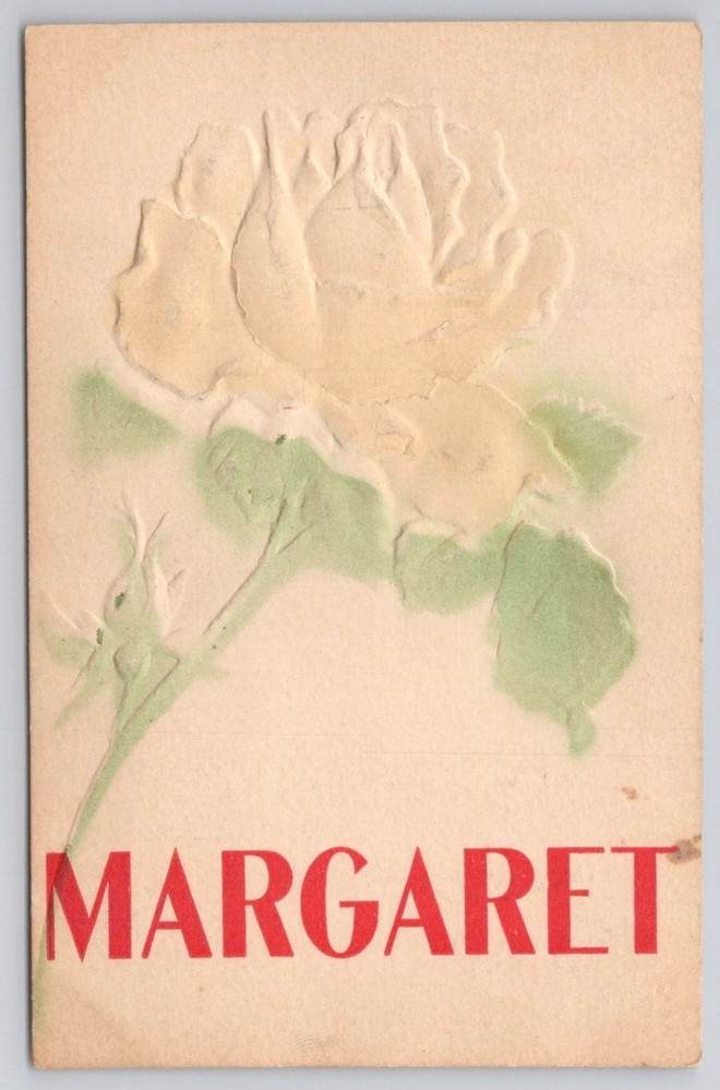 1908 Embossed Rose 