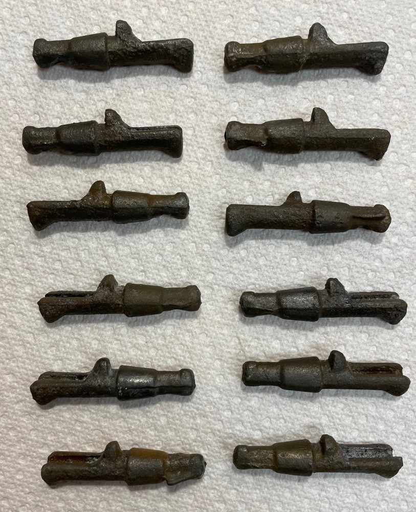 12 vintage Maple Sap Spouts-Warner's 1899 Patent Design