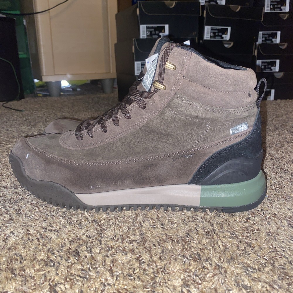 The North Face Back-To-Berkeley III Mens Leather Waterproof Boots Black Size 13