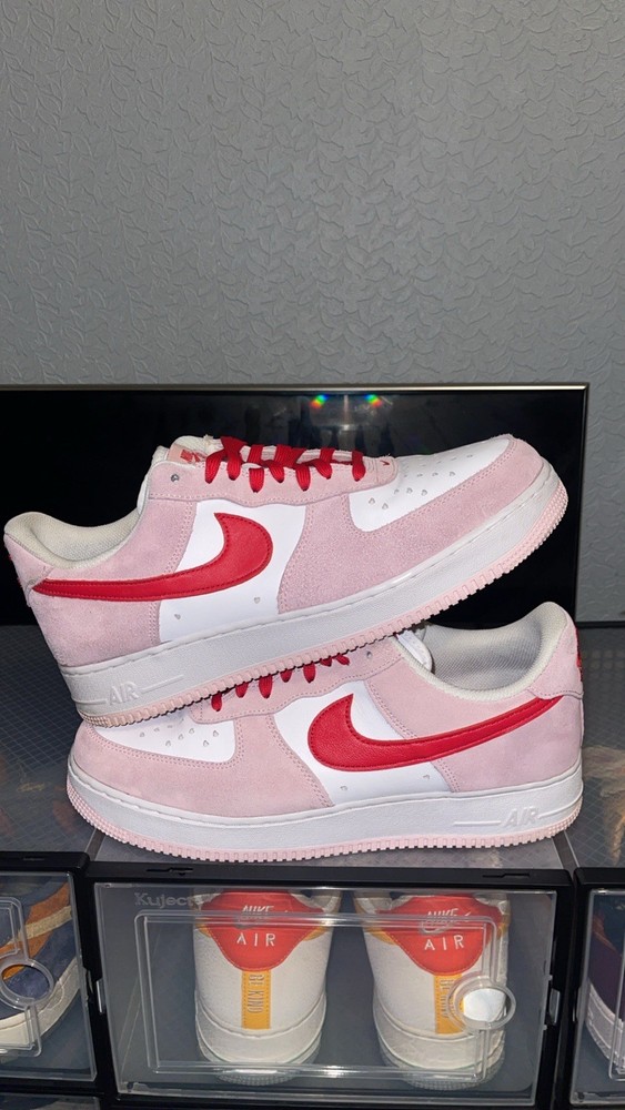 Used Nike Air Force 1 Low ‘07 ‘Valentines Day Love Letter’ OG BOX