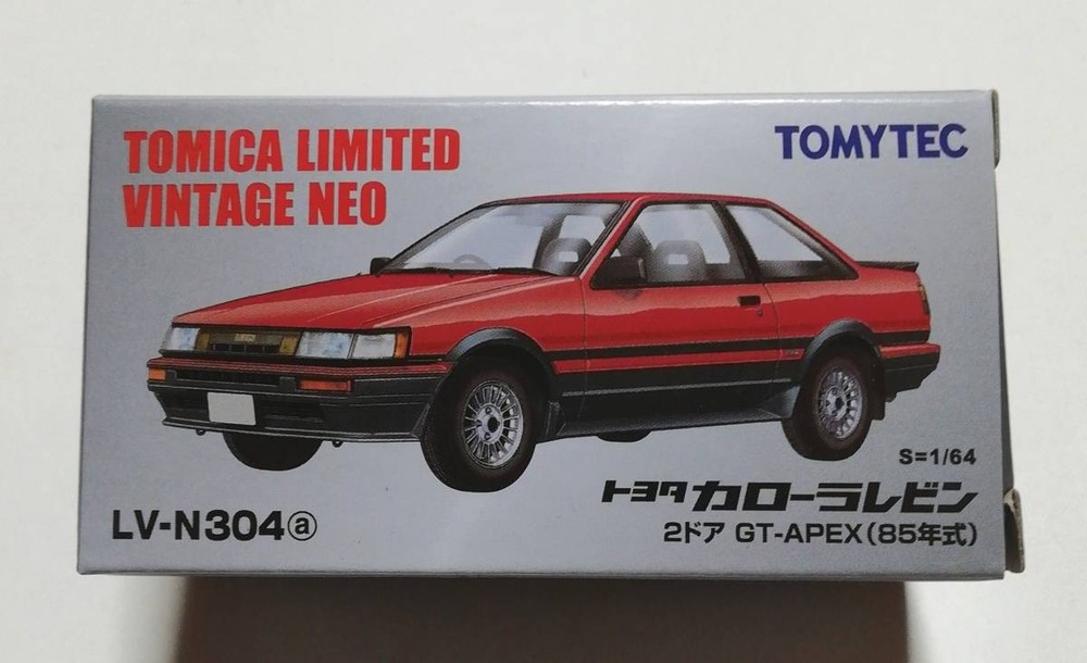Takara Tomy Tomica Limited Vintage Neo Toyota Corolla Levin GT-APEX LV-N304a