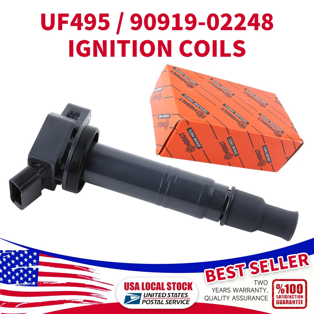 Performance ignition coils for 2003-2010 Lexus Scion Toyota 4.0L V6 2.4 L4 UF495