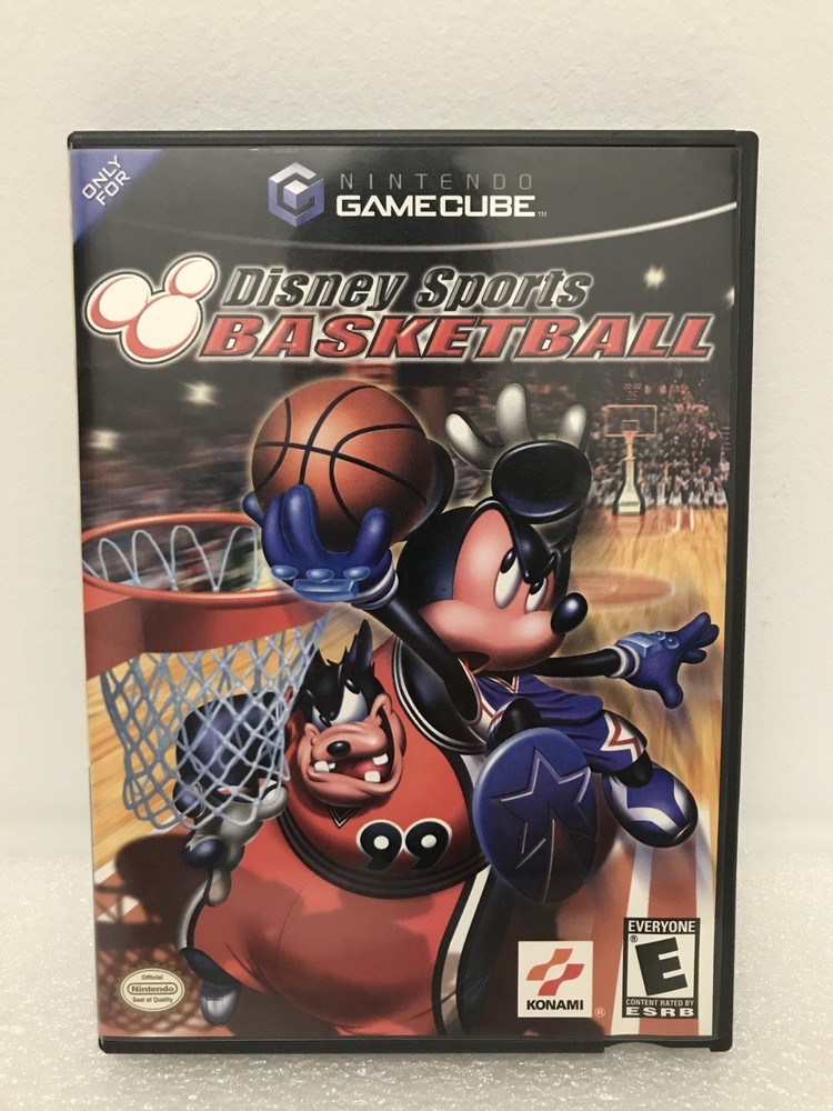 Disney Sports Basketball (Nintendo GameCube, 2003) - No Manual