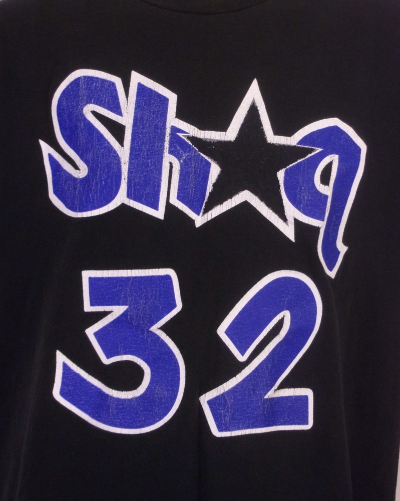 vintage 90s single stitch Reebok SHAQ T-Shirt Shaquille O'Neal USA Made SZ XXL