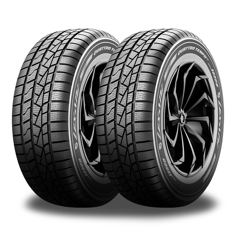 2 Lexani Quattro Tempo AW 235/45R17 97V All Season+Snow Certified [50K Mileage]