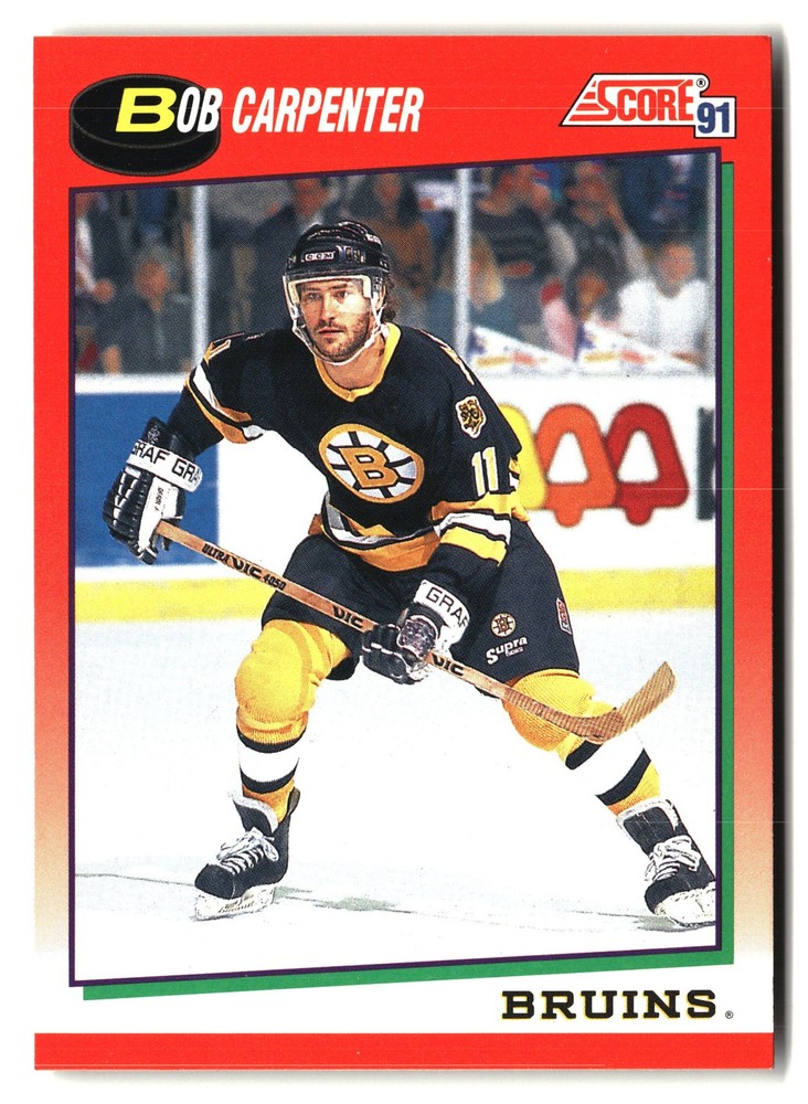 1991-92 Score Canadian English #162 Bob Carpenter