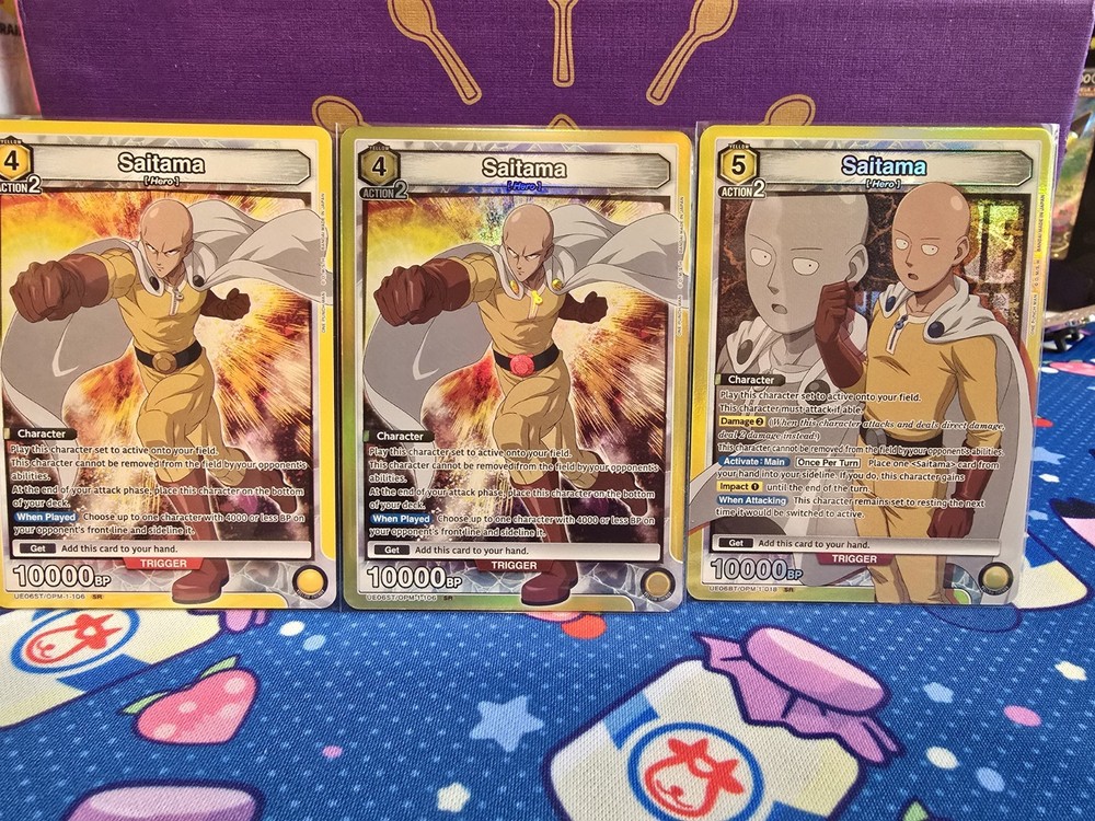 One Punch Man Union Arena Saitama SR Lot