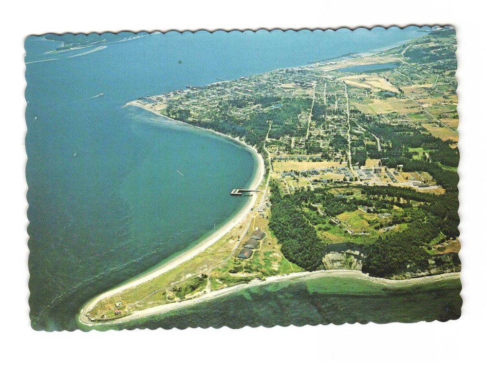Fort Worden at Port Townsend WA vintage postcard unposted
