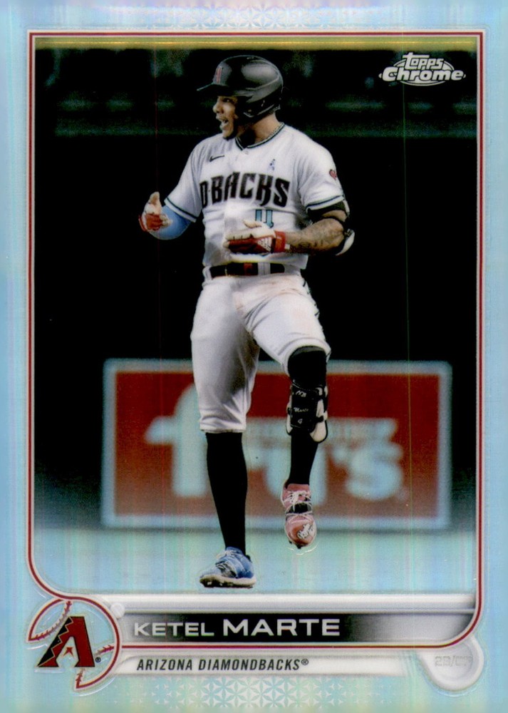 2022 Topps Chrome #124 Ketel Marte Refractor
