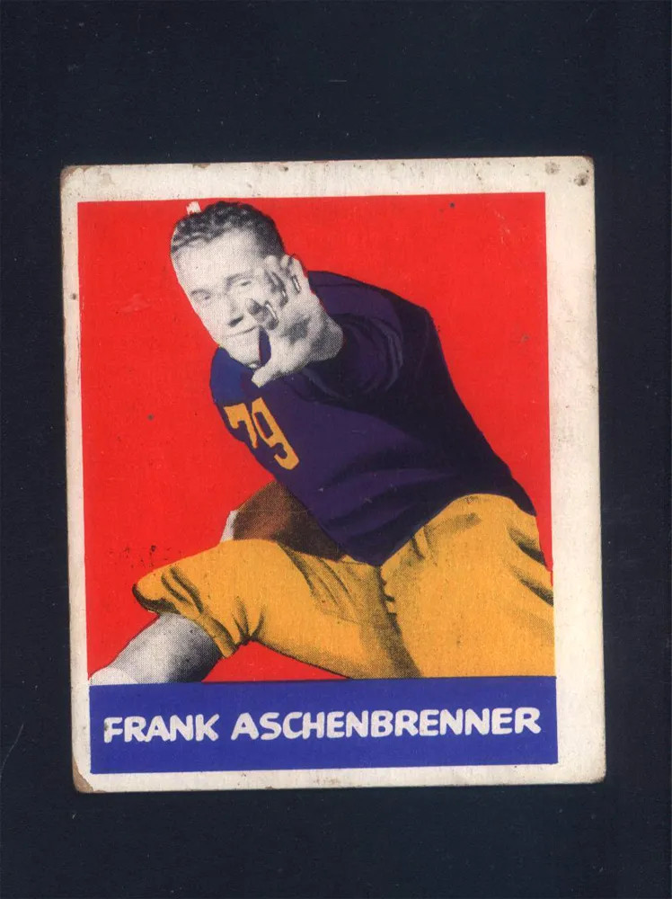 1948 Leaf #93 Frank Aschenbrenner Northwestern (VG) 012794