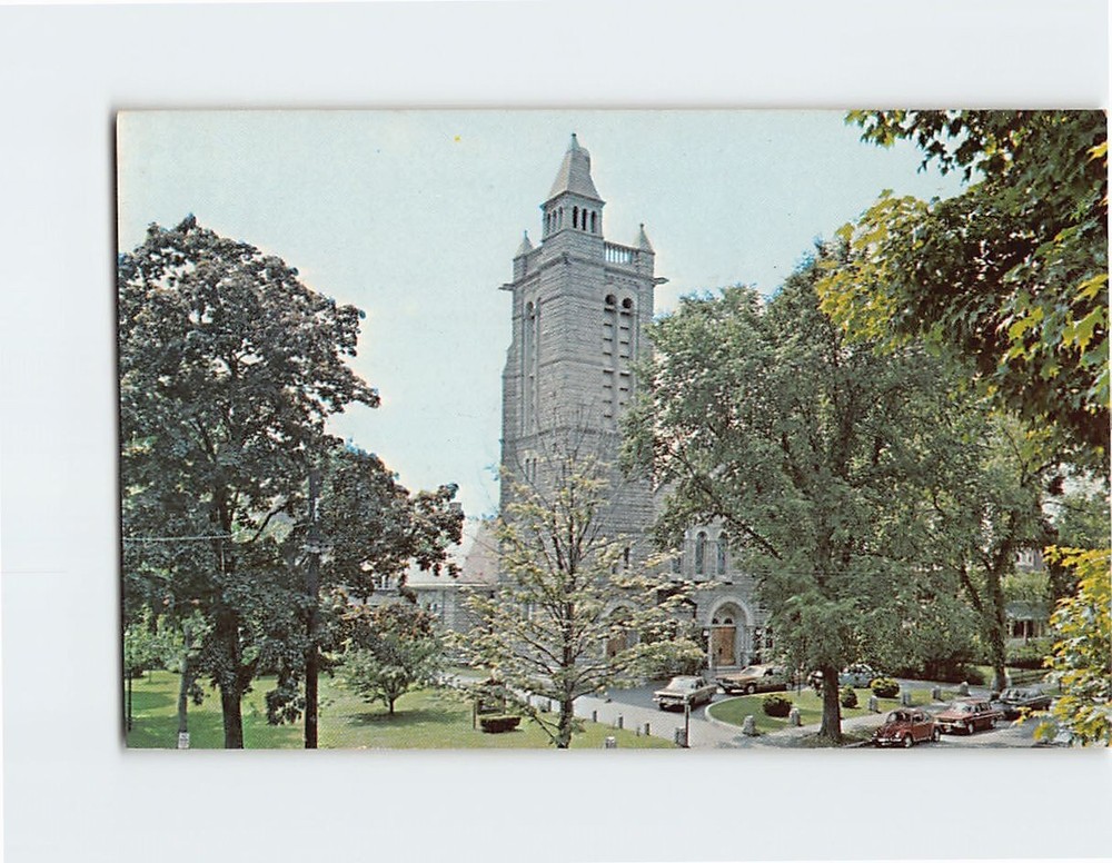 Postcard St John's Episcopal Church Northampton Massachusetts