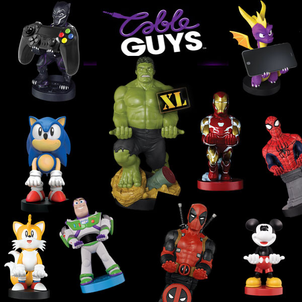 Cable Guy Guys PS4 PS5 Xbox One/S/X Gaming Controller Phone Holder Figurine NEW