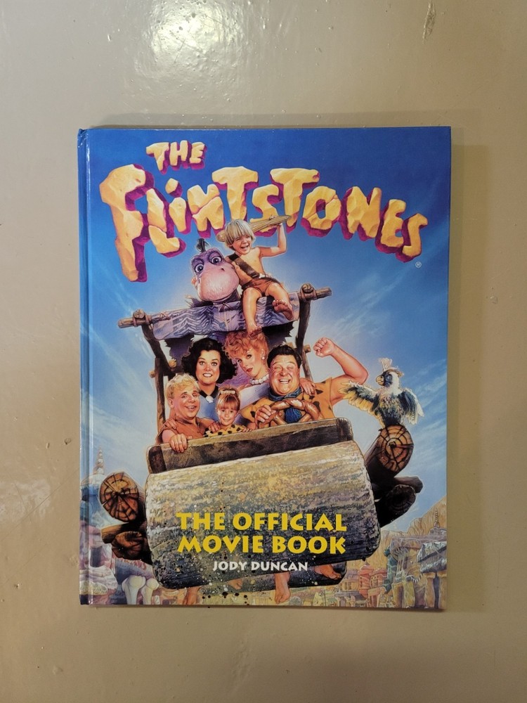 Vintage 1994 The Flintstones Official Movie Book Jody Duncan Modern Publishing