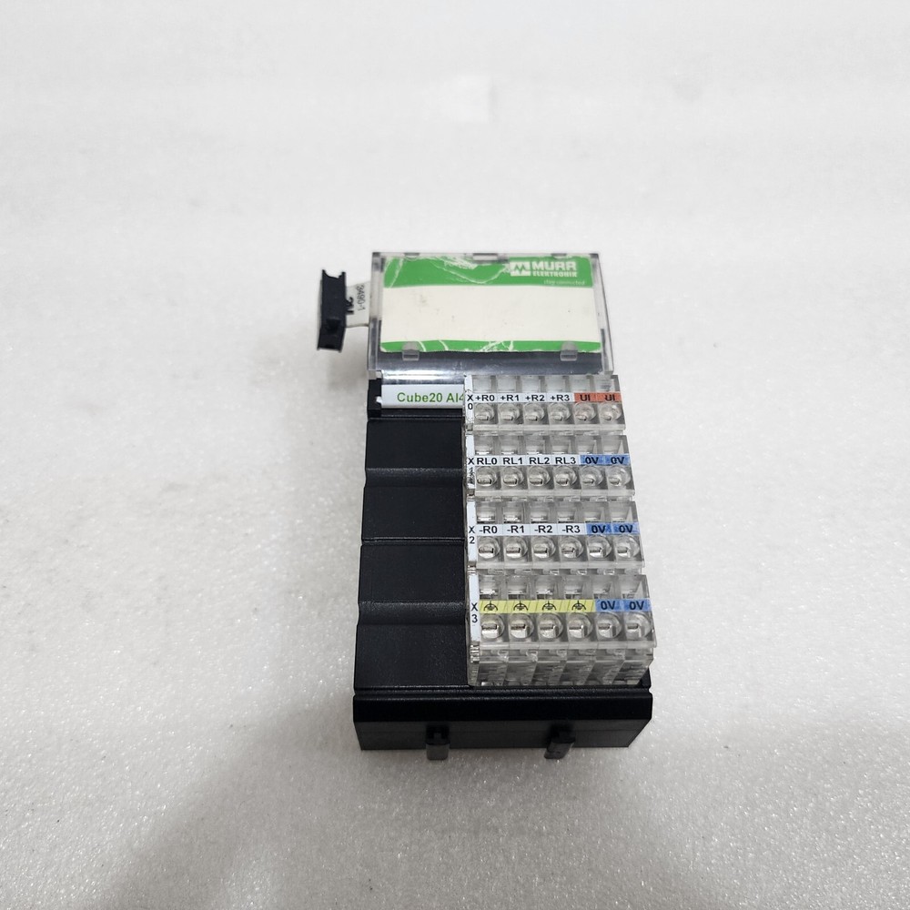 MURR ELEKTRONIK CUBE20 AI4 RTD 56230 ANALOG INPUT EXPANSION MODULE
