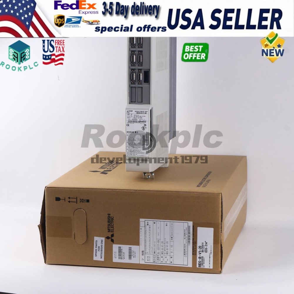 1PC Mitsubishi MDS-B-V1-20 Servo Drives MDSBV120 New  US Free TAX