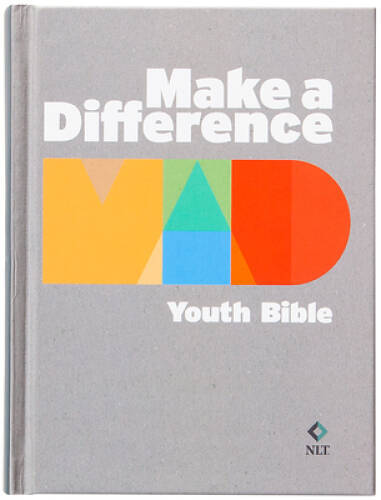 Make a Difference Youth Bible Hardcover by Ken Castor Inspiring Read - GOOD