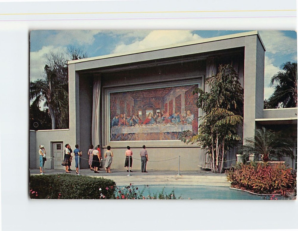 Postcard Close-Up of the Great Masterpiece Lake Wales Florida USA